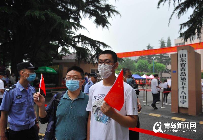 青岛七千高考生踏上征途，期待与勇气的碰撞