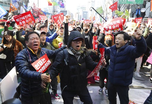 韩国反对党持续弹劾直至成功之路