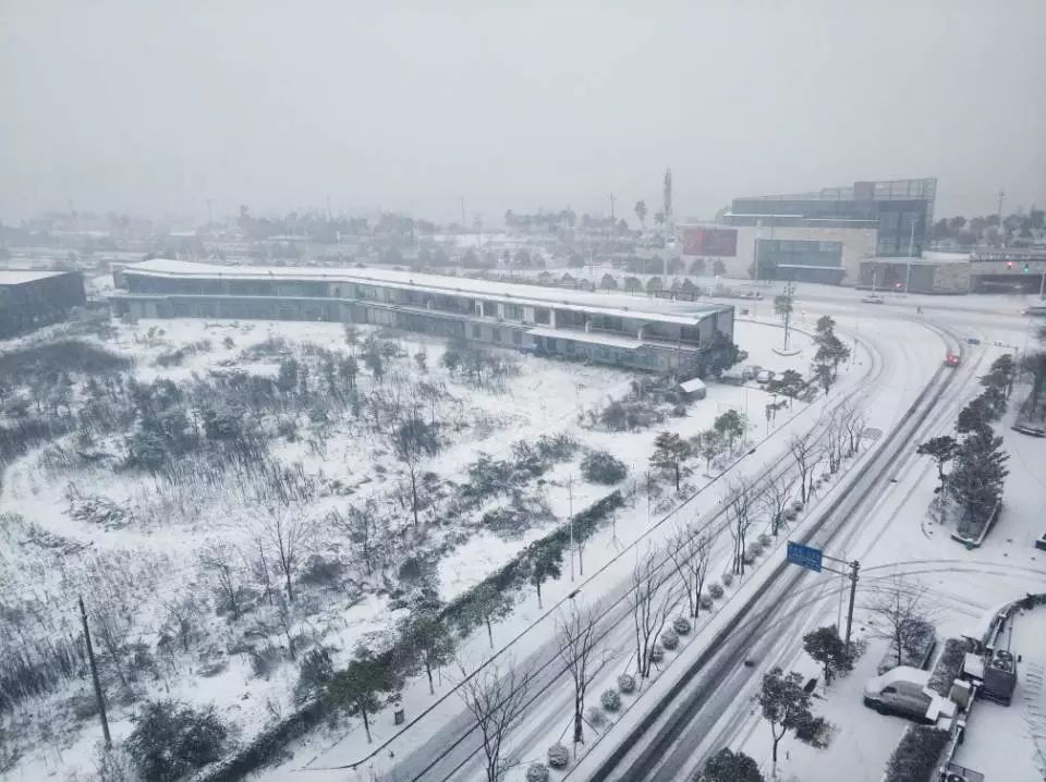 长沙迎来降雪季节