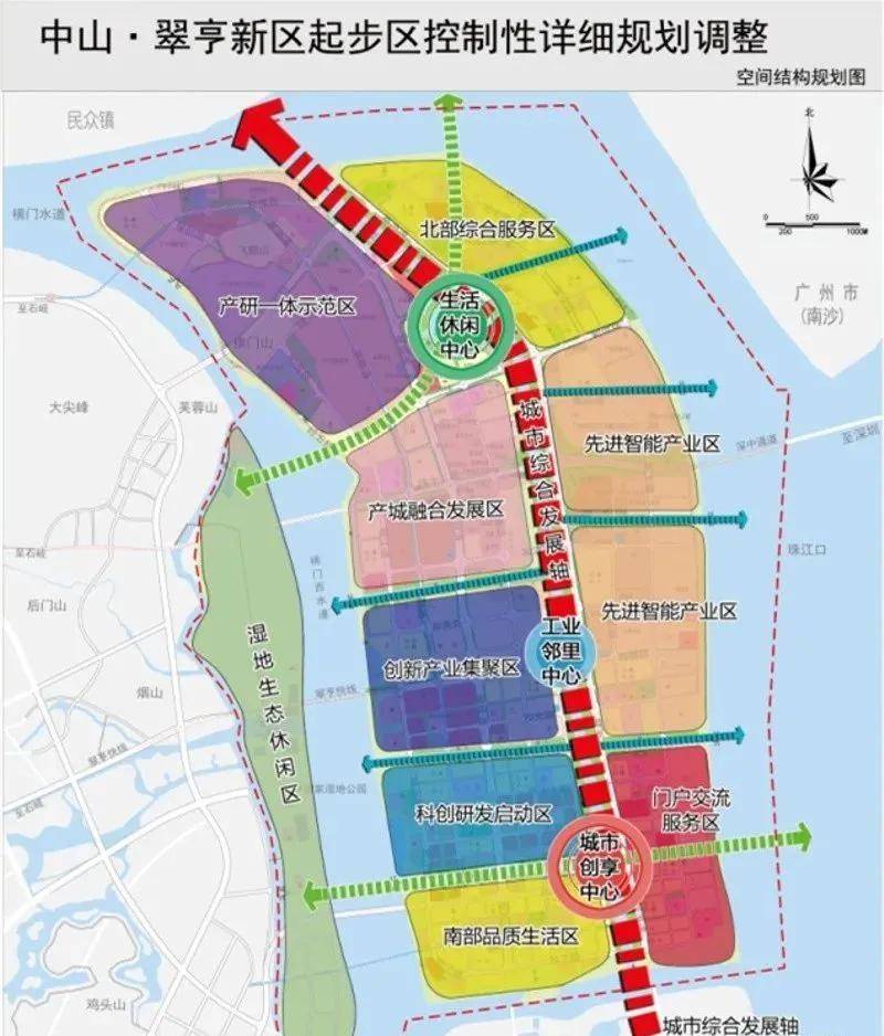 深中通道中山出口位置揭秘，周边镇街探析