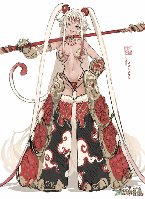 二郎神娘化，传统与现代交融之美的探索